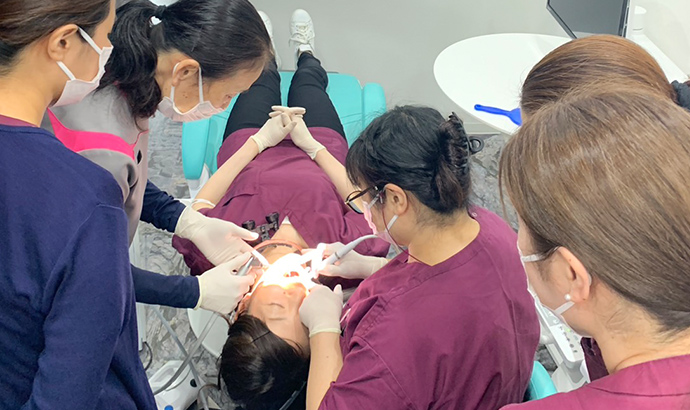 実習形式のDH勉強会