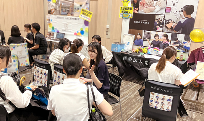 25年7月 クオキャリア主催「クオキャリアDH就活フェス」に参加しました